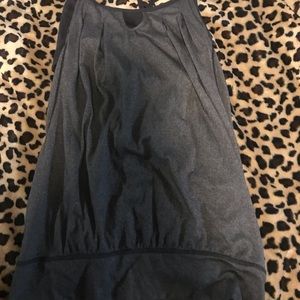 Lululemon Grey Shirt with bra attached